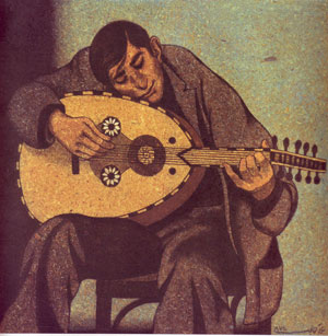 The Lute player