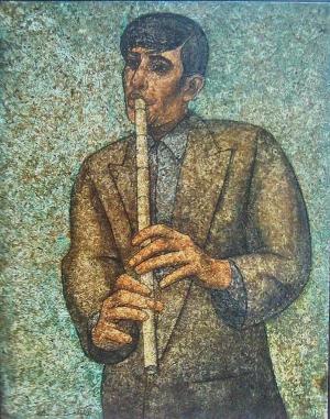 the flute player 3