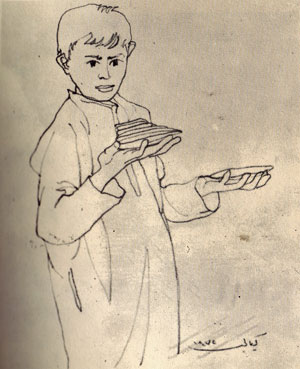 The pastry seller