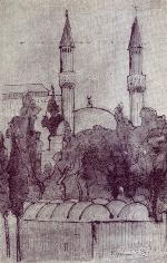 The Mosque of Sultan Salim in Damascus